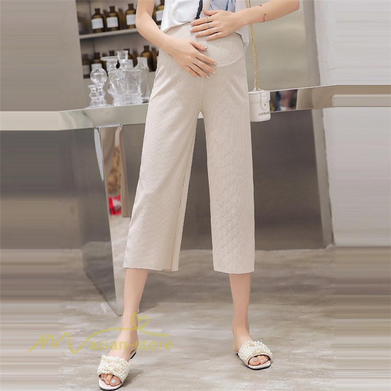 パンツ レギンス | マタニティ レディース パンツ ボトムス 9分丈 おしゃれ マタニティパンツ 無地 きれいめ おしゃれ 大きいサイズ サマー 春 日常感 お出かけ マタニティウェア