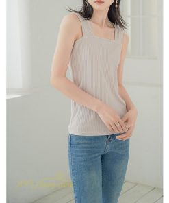 ｔシャツ・カットソー | タンクトップ レディース 夏 綿100% Tシャツ トップス ノースリーブ 無地 可愛い サマータンクトップ ルームウェア リブ 20代30代40代 スポーツ カットソー