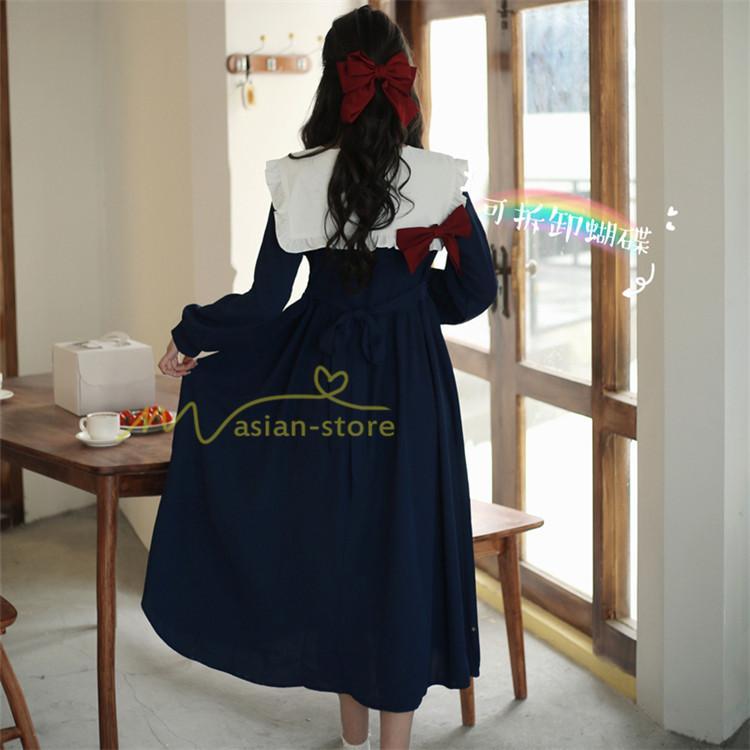 マキシ | 秋ワンピース 長袖 通学通勤 大人 可愛い ロングワンピース 着痩せ ちょう Aラインワンピース 無地 20代30代 40代 レディース お呼ばれ 秋物 エレガント