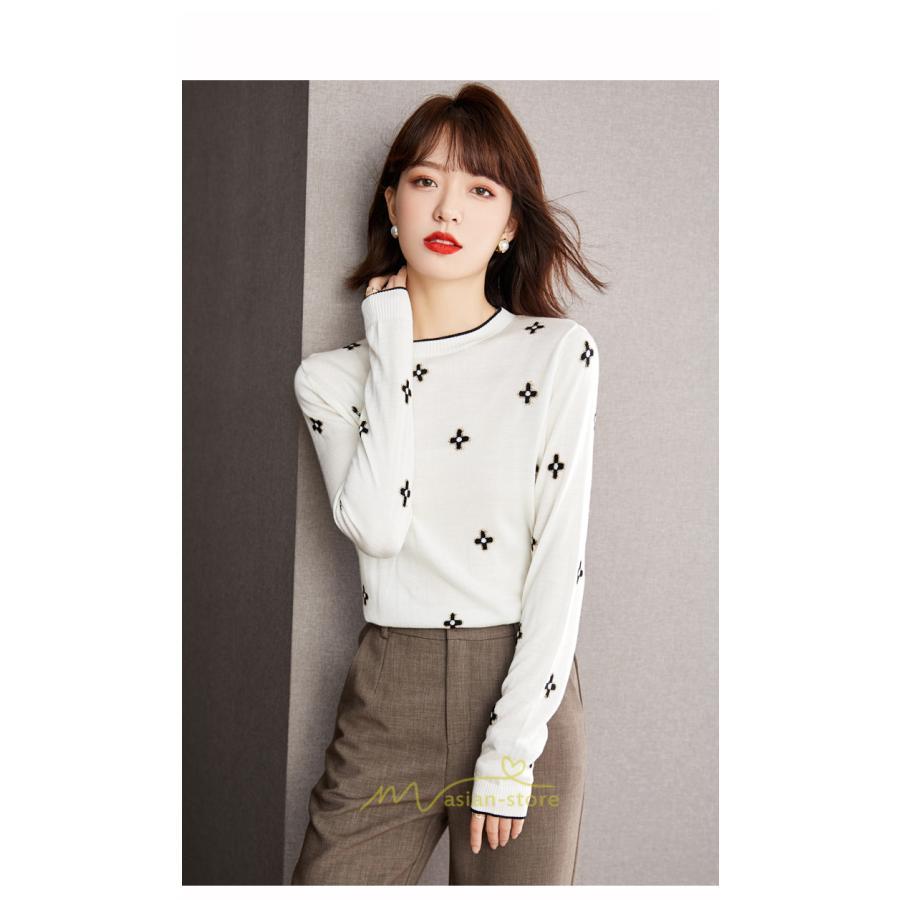 シャツ・ブラウス | ブラウス レディース 長袖 50代 白 シャツ ゆったり トップス きれいめ フォーマル 20代 30代 40代 通勤 刺繍 冬 オシャレ 可愛い ナチュラル 秋 キレイめ 上品