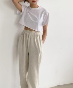 Tシャツ・カットソー | Tシャツ レディース 半袖 ショート丈 夏