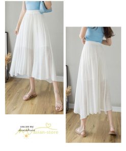 新作 | リネンパンツ 夏 ガウチョパンツ スカーチョ 体型カバー ワイドパンツ レディース ガウチョ ボトムス ゆったり 涼しい キュロット 春夏 ウエストゴム ズボン