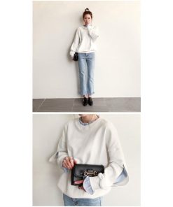 パーカー | レディーストレーナー カワイイ ショート丈 グレー 切り替え 春物 トップス 長袖Tシャツ パフスリーブ 部屋着 ルームウェア