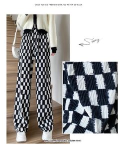 チノ・テーパード・ジョガー・スキニーパン | パンツ レディース ボトムス パンツ チェック柄 お洒落 秋冬 ママ 20代 30代 40代 デート お出かけ 普段使い ガーリー トレンド 韓国 レトロ 可愛い カジュアル