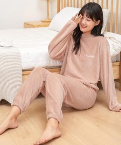 インナー・ルームウェア | フリースパジャマ 上下セット レディース