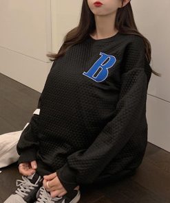 Tシャツ・カットソー | スウェット 英字ロゴ トレーナー 長袖