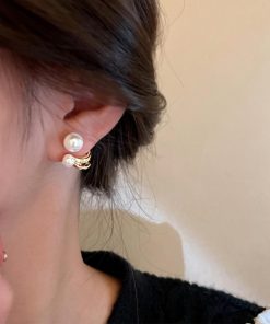 その他アクセサリー | ピアス フェイクパール バックキャッチ