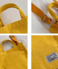 ショルダーバッグ | コーデュロイ ミニトートバッグ 3way