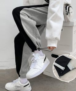 クロップドパンツ | 韓国ファッション スウェット パンツ 秋