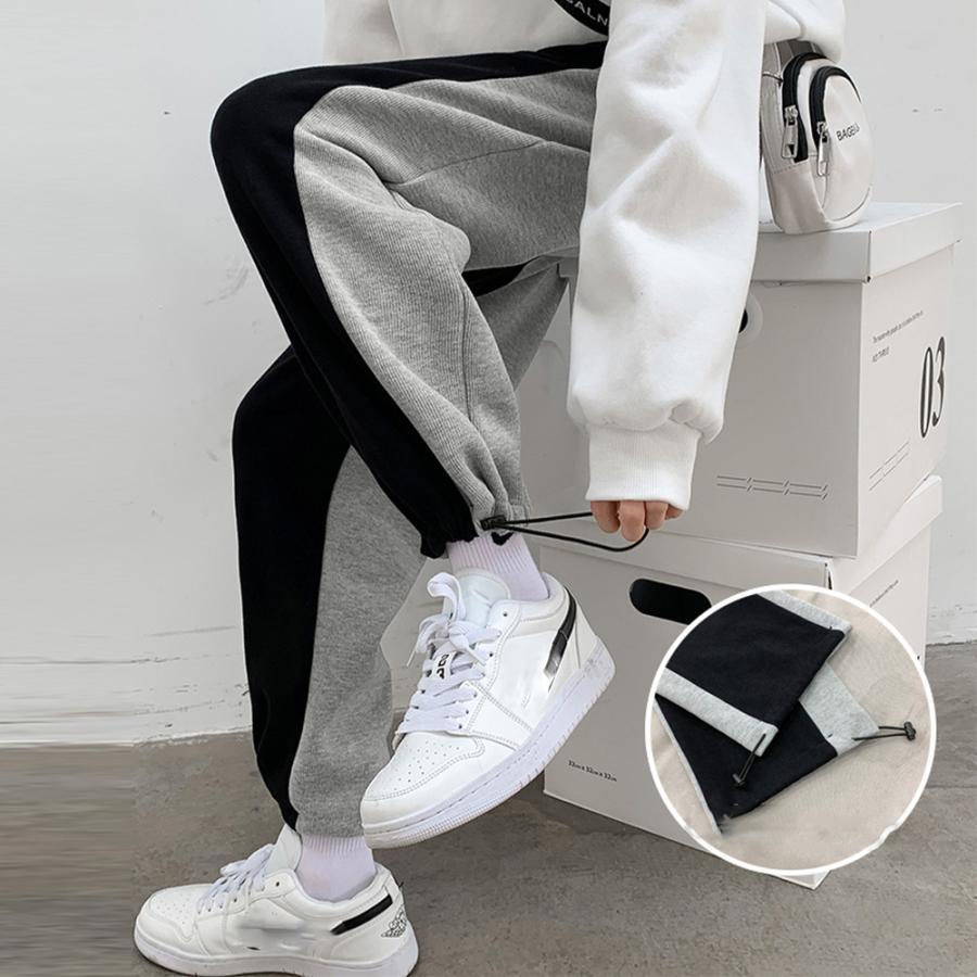 クロップドパンツ | 韓国ファッション スウェット パンツ 秋