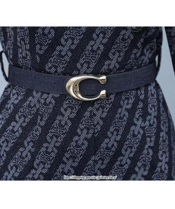 マキシ | ワンピース レディース 柄 大きいサイズ 膝丈 長袖 きれいめ 30代 40代 50代 着やせ 上品 キレイめ レトロ風 オシャレ カジュアル 春秋冬