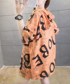 ｔシャツ・カットソー | Tシャツ パーカー レディース ゆったり 半袖 プリント フード付き 可愛い 大きいサイズ 上品 夏服 体型カバー カットソー 薄手 カジュアル 上品 おしゃれ