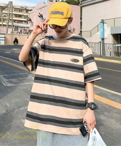 Tシャツ | Tシャツ メンズ 半袖 ゆったり ボーダー おしゃれ 半袖カットソー ファッション カジュアル体型カバー トップス メンズスタイル 夏新作