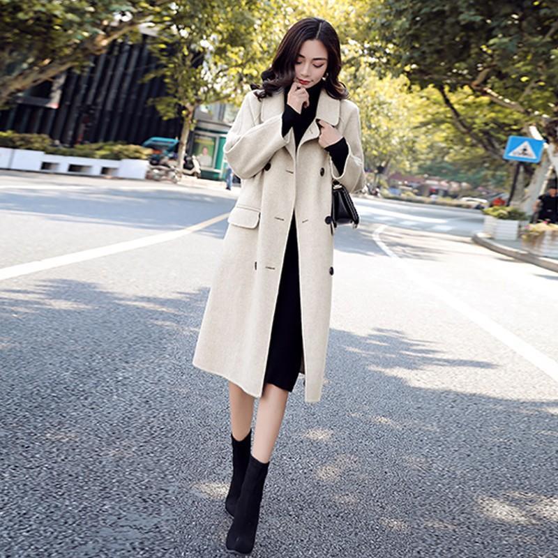 チェスターコート | アウター コート フロントボタン 九分丈袖 スリム型 ポケット キルティング裏地 暖かい 秋冬 膝丈 ミモレ丈 ツイード 大人 30代 無地