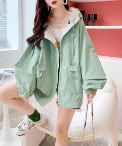 コート・ジャケット | ジャケット パーカー レディース カジュアル フード付き 両面使え コットン ルームウェア 部屋着 お出かけ 20代30代40代50代 通勤 スポーツ 通学 運動