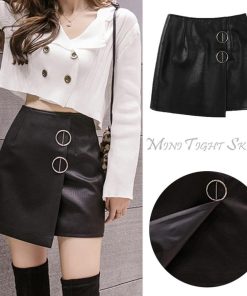 タイトスカート | レザー スカート 台形スカート ミニスカート レディース ボトムス