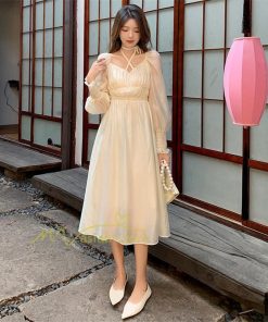 マキシ | ワンピース レディース 夏 40代 きれいめ 膝丈ワンピース 長袖 ワンピ フリル ロング丈ワンピ オシャレ 着痩せ 新作 カジュアル 上品 エレガント お出かけ