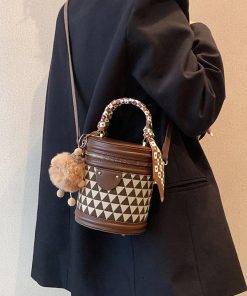 ショルダーバッグ | バケツ型 レディース