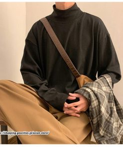 Tシャツ | インナー メンズ 防寒 長袖 ハイネック カジュアル 保温 秋冬 メンズインナー 長袖無地 シャツ 着回し 大きいサイズ カッコウイイ トップス