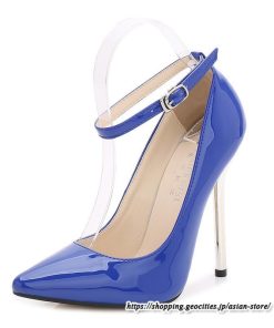 パンプス | ハイヒールピンヒール ポインテッドトゥ ストラップ レディースシューズ 靴 大きいサイズ 27cm 滑り止めソール 大人 セクシー パーティー