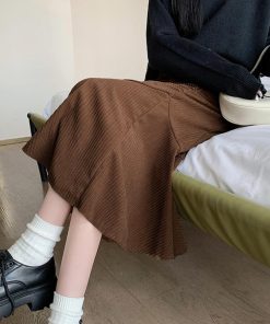 ロングスカート | マーメイドスカート秋冬 ロングスカート黒