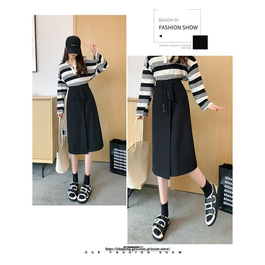 スカート | ロングロング丈 ミモレ丈 ミモレスリット 秋 冬 秋冬 高見え カジュアル Aライン 小柄 キレイめ 通学 着痩せ 通勤 2022新作