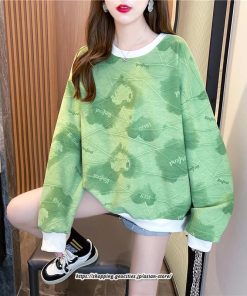 パーカー | プルオーバー レディース トレーナー 長袖 トップス 秋 冬 体型カバー 50代 40代 30代 20代 カジュアル 花柄 ゆったり シンプル おしゃれ ワイド