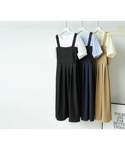 マキシ | プリーツワンピース ワンピース 半袖 レディース お呼ばれ 二次会 ミモレ丈 ゆったり 夏 リゾート 切り替え 体型カバー エレガント レイヤード 重ね着風