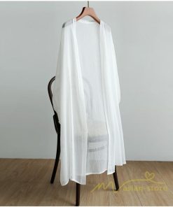 カーディガン | レディース ロングライトアウター 無地 羽織り UV対策 日焼け パフスリーブ 可愛い 20代30代 女の子 夏服 透け感 冷感