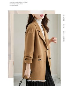 コート・ジャケット | テーラードジャケット レディース ライトアウター アウター コート 秋冬 無地 カジュアル 上品 ラシャ あったか 通勤 2022新作 OL 通学 お出かけ オフィス