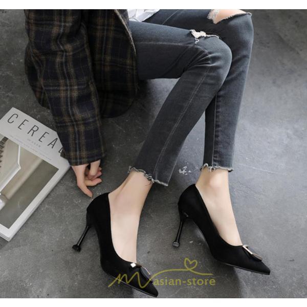 パンプス | ハイヒール ポインテッドトゥ 通勤 OL ビジネス ヒール5cm7cm8.5cm パーティー ピンヒール 大きいサイズ 20cm-27cm 結婚式 パーティ 小さいサイズ