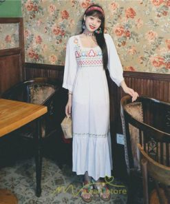 マキシ | 長袖ワンピース レディース 夏秋 コットン 10代 20代 30代 40代 50代 マキシワンピース ロングワンピース おしゃれ 着痩せ 大人可愛い 綺麗 かわいい