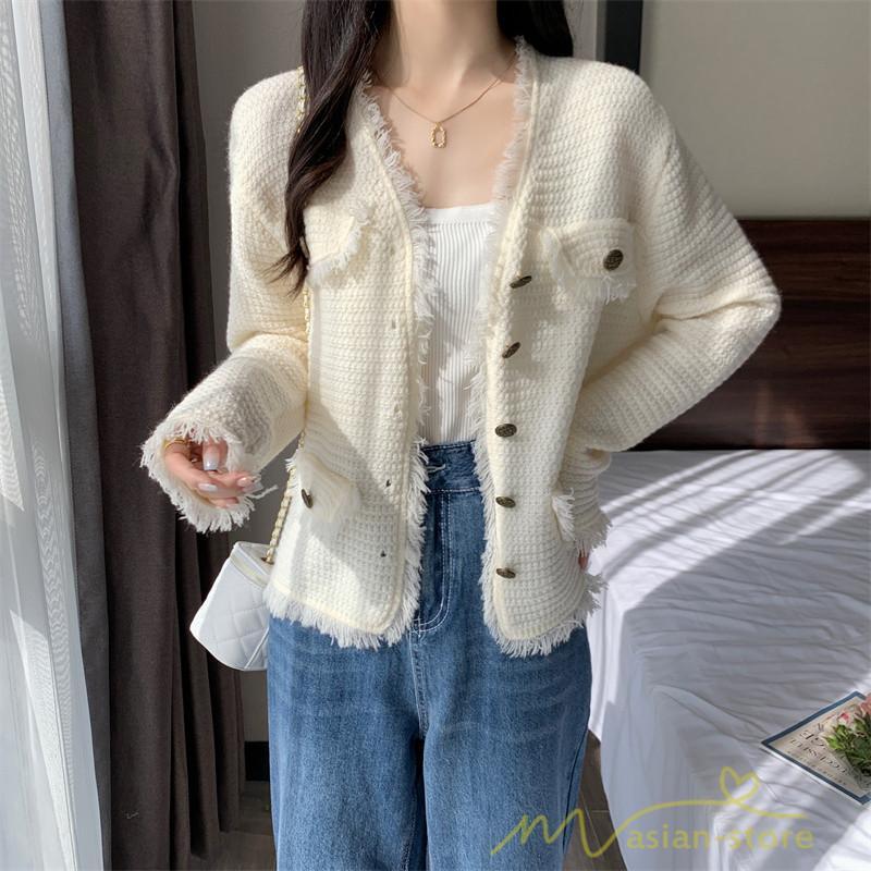 カーディガン | 2022秋冬ニットアウター レディース ニットニット セーター 長袖 羽織り フロントボタン 可愛い トップス 20代40代 通学通勤