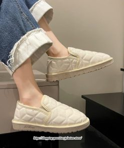 ローファー | モカシン レディース モカシンシューズ カジュアルシューズ 内ボア ファー シンプル ぺたんこ 秋 柔らかい 冬 防寒 痛くない 2022新作