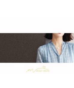 シャツ・ブラウス | ブラウス シャツ 秋 秋服 レディース 蝶結び チェック柄 春 秋 新作 シフォン 長袖 ゆったり 可愛い キレイめ エレガント おしゃれ お出かけ 通勤 カジュアル