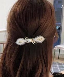 その他アクセサリー | リボンバレッタ 髪飾り ヘアアクセサリー