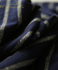 ミディアム | ワンピース レディース 夏服 綿ワンピース Aライン クルーネック 半袖 コットン おしゃれ キレイめ ウエストリボン付き 膝丈 ボーダー