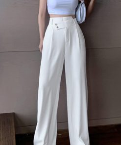 ワイドパンツ | ハイウエストレディース 無地