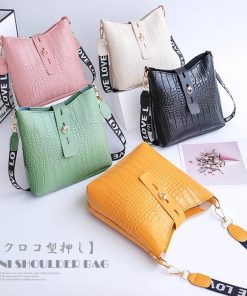 ショルダーバッグ | ミニクロコ型押し 春夏