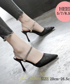 パンプス | ヒール ストラップ ピンヒール 夏 ハイヒール ストラップ 結婚式 パーティー 歩きやすい ファッション 小さいサイズ おしゃれ 幅広 大きいサイズ