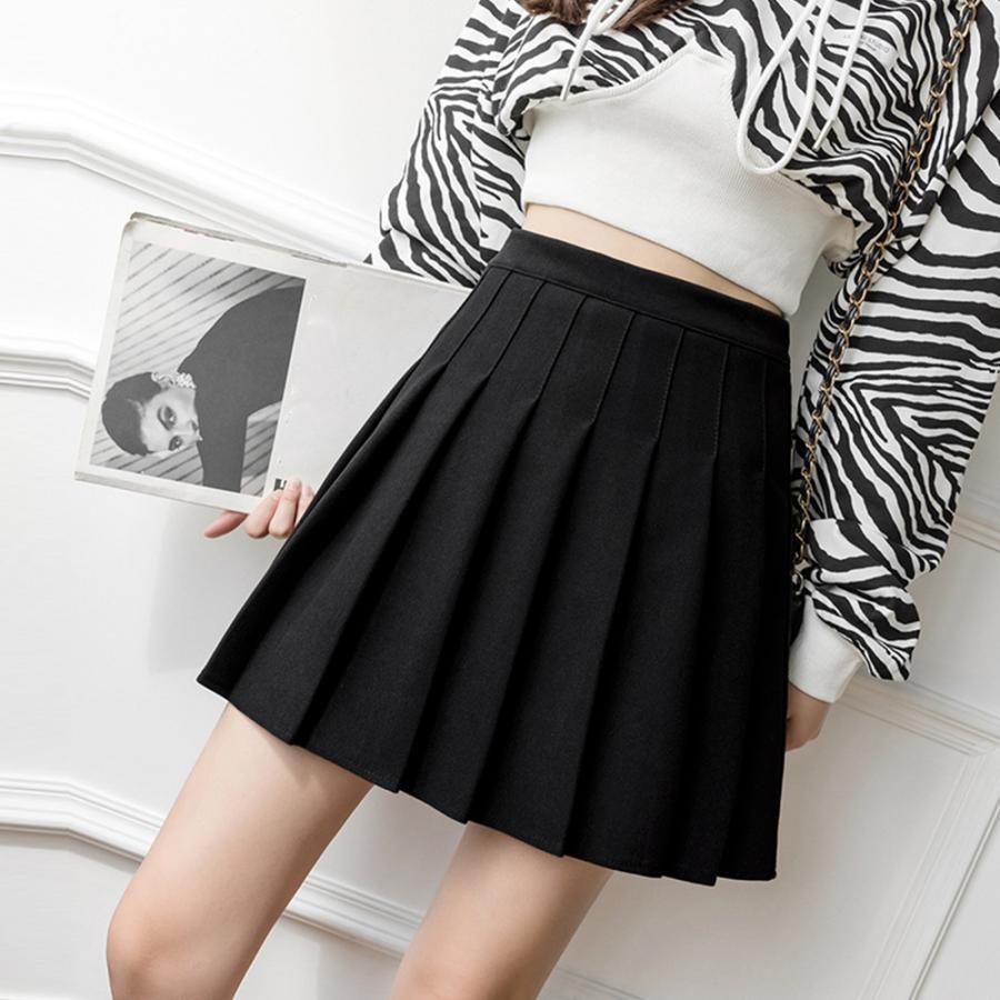 ミニスカート | プリーツハイウエスト韓国