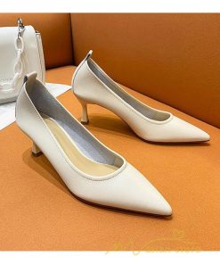パンプス | 22cm~25cm走れるヒール 4cm 6cm レディース 結婚式 通勤 二次会 ハイヒール 痛くない ミドルヒール ポインテッドトゥ 柔らか パンプス