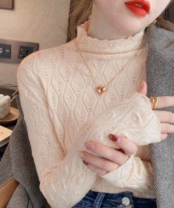 ニット・セーター | ハイネックニットトップス レディース秋冬