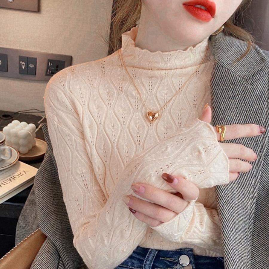 ニット・セーター | ハイネックニットトップス レディース秋冬
