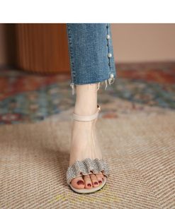 パンプス | レディース サンダル 夏 大きいサイズ 小さいサイズ 痛くない ストラップ セレモニー歩きやすい 走れる 柔らかい 疲れない 長時間 20-26.5cm