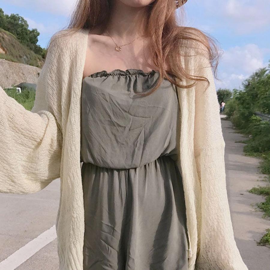 カーディガン | トップス 前開き 薄手 夏