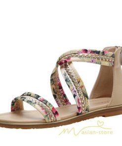 サンダル ミュール | サンダル レディース 歩きやすい ウェッジソール バックファスナー ローヒール フラットサンダル 2021年夏 ぺたんこサンダル ストラップサンダル 歩きやすい