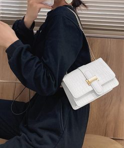 ショルダーバッグ | クロコ型押 レディース