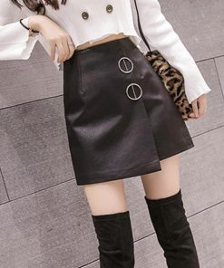 タイトスカート | レザー スカート 台形スカート ミニスカート レディース ボトムス