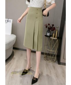 スカート | 事務服 制服 洗える 無地 きれいめ 30代 40代 50代 着やせ 上品 フォーマル 2021春 Aライン ひざ丈 ミディアム丈タイトペンシル大人